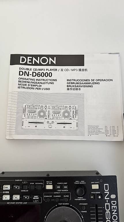 Audio- & Mediensysteme: DJ Doppel CD Player Denon DN-D6000 – Gebraucht aus Wallenwil von sunsety 3