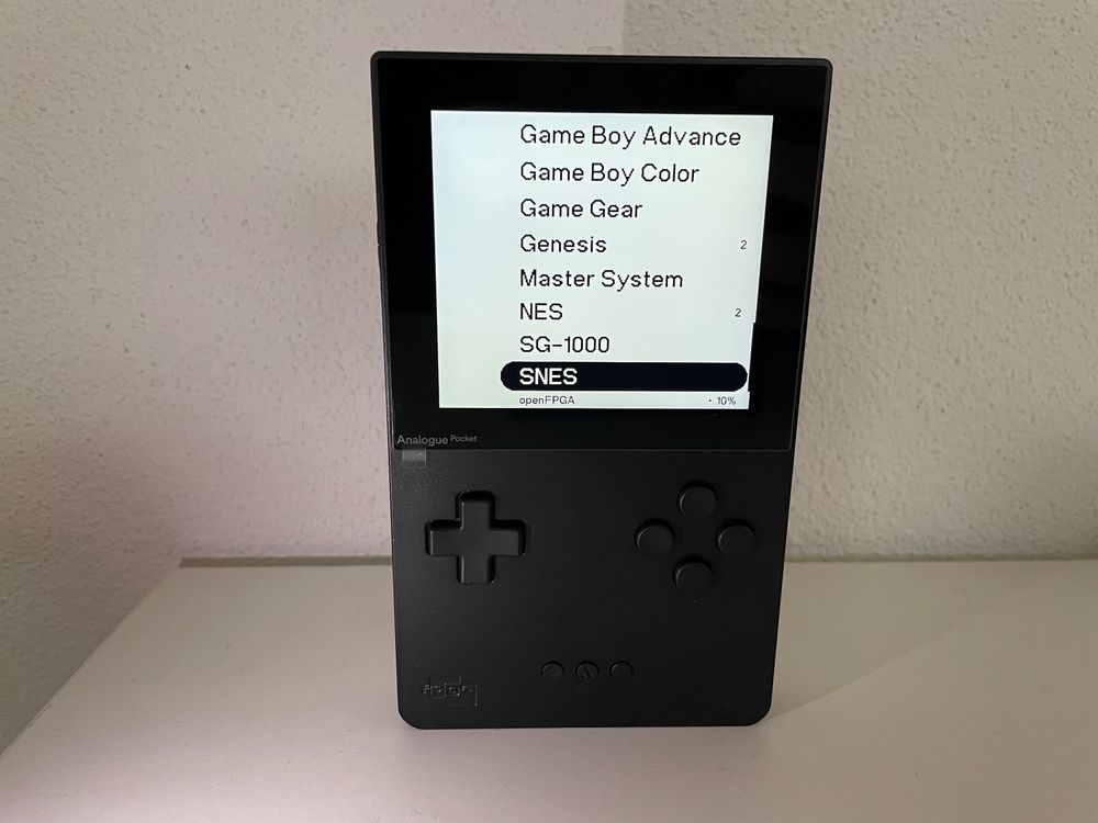 Analogue Pocket / Super Mario / OpenFPGA Cores / Schwarz Kaufen auf
