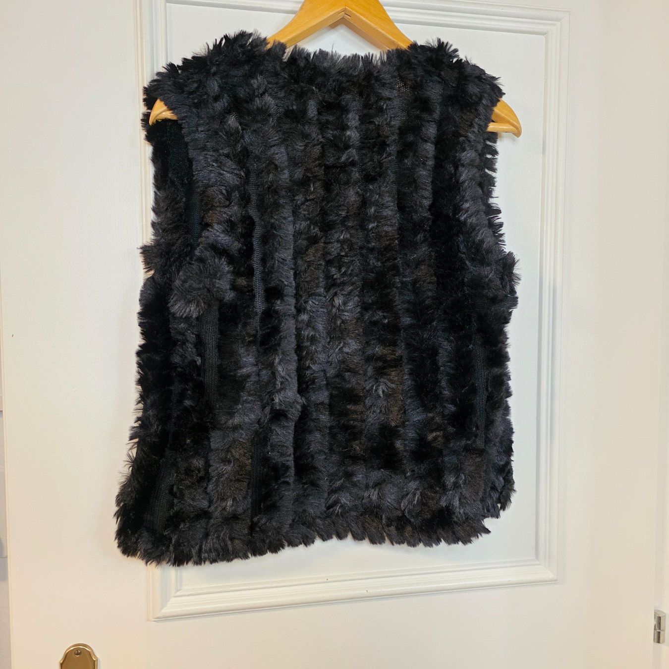 Gilet & Giacche senza maniche: Soya Concept Kunstfell Weste Schwarz Gr. M – Usato da Wald ZH venduto da CapLux 1