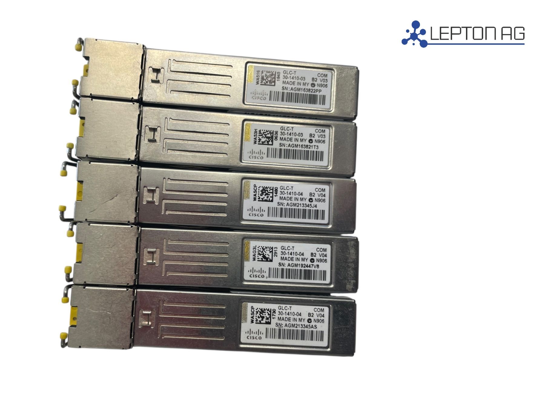 Cisco Lecteurs & Adaptateurs: Cisco GLC-T 1000Base-T-SFP Modul/ Set a 5 st – D'occasion à Niederdorf par LeptonAG 3