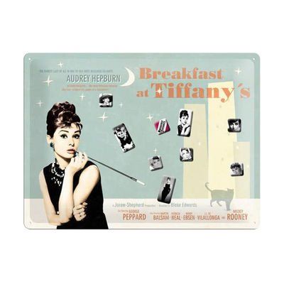 Calamite: Magnettafel - Breakfast at Tiffany's Blue – Nuovo e nell'imballaggio originale da Ennetbürgen venduto da open24shop