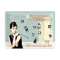 Magnettafel - Breakfast at Tiffany's Blue