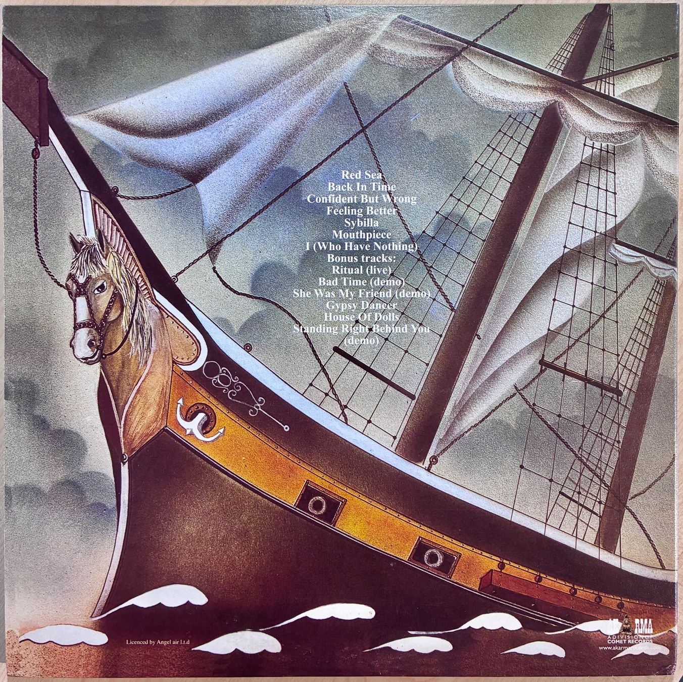 Dischi in vinile: Warhorse - Red Sea, RI Akarma IT – Nuovo (secondo la descrizione) da Buchberg venduto da ICM-Tapefan-1961-MCS 2