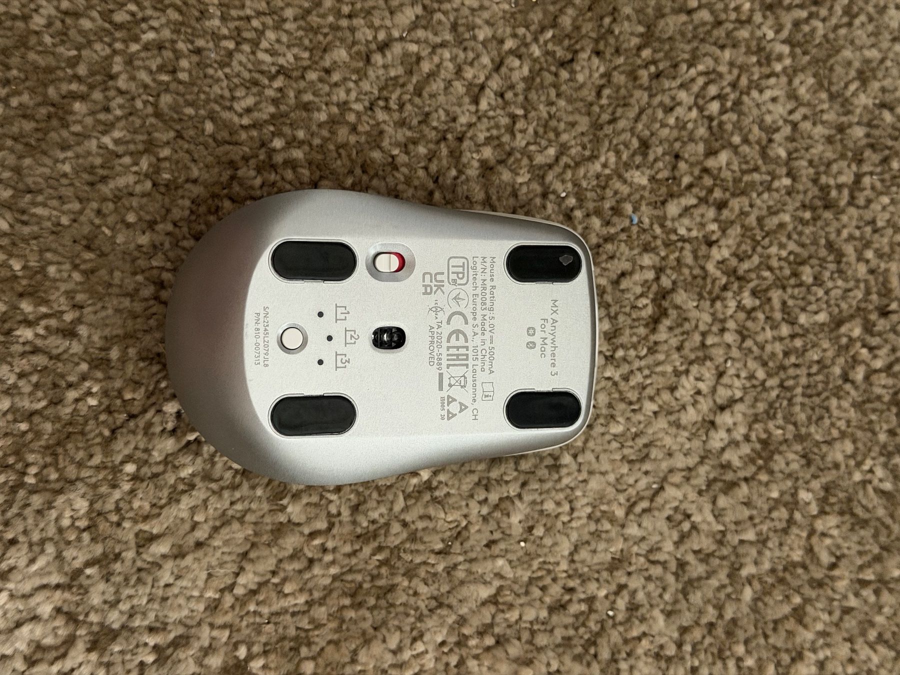 Logitech Maus: Logitech MX Anywhere 3 for Mac – Gebraucht aus Zürich von pjwolf 1