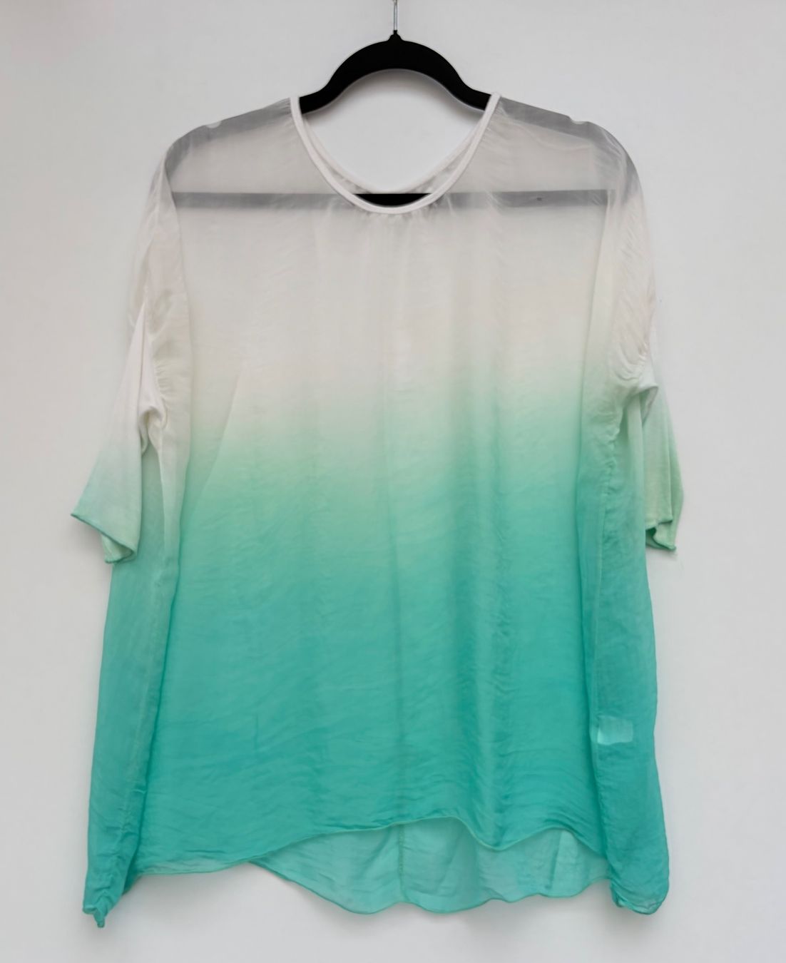 Blusen: Oversized Chilly Made in Italy Seide Bluse Gr.S – Gebraucht aus Unterägeri von Jutka_04 5