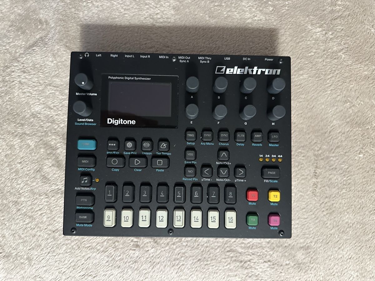 Elektron Digitone FM-Synthesizer – 8-stimmig, Sequencer (Gebraucht) in ...