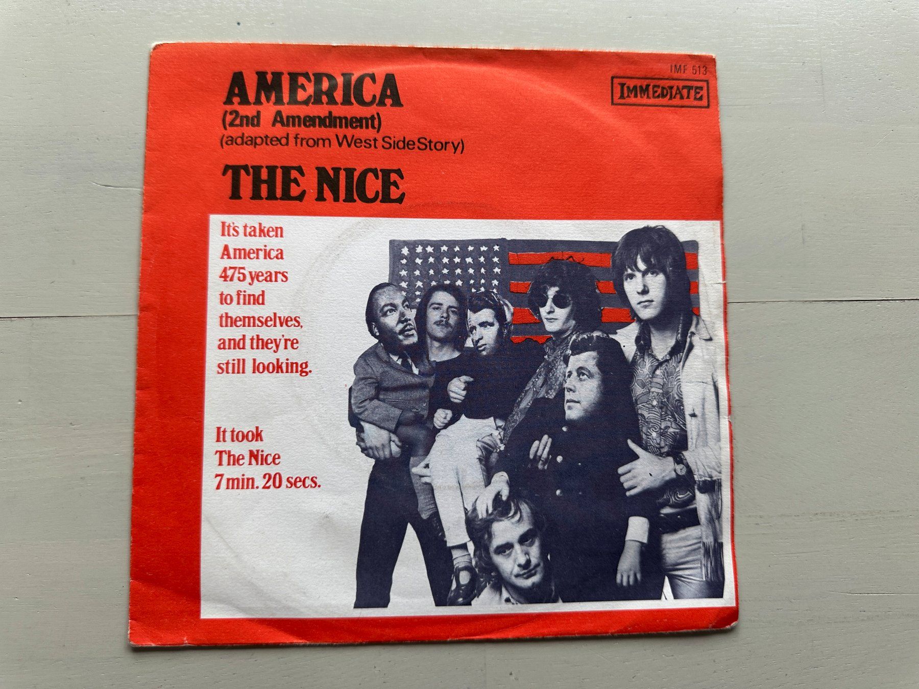 Dischi in vinile: NICE EMERSON LAKE PALMER KEITH super rare Singles Progressiv – Usato da Basel venduto da Partridge 3