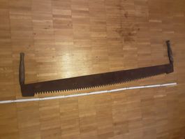 Rarität Antike Zweihand-Säge  150cm Versand möglich ab 1 chf