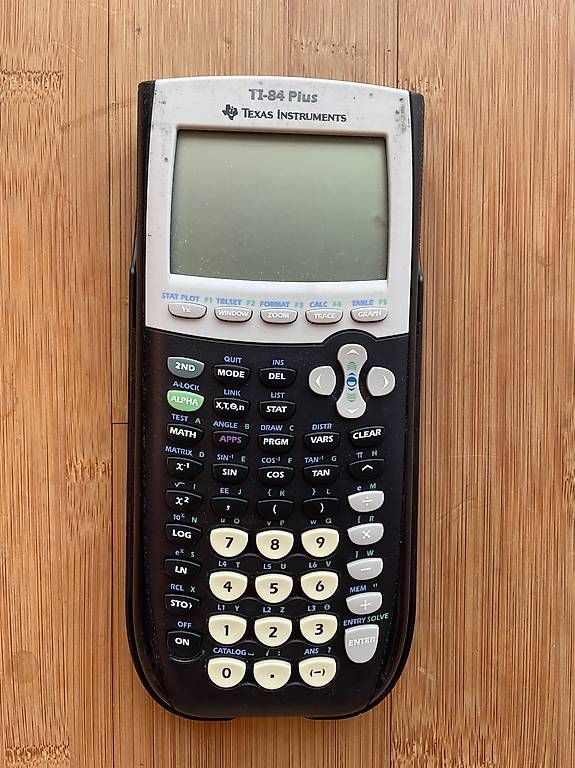 Calcolatrici tascabili: Texas Instruments TI-84 Plus Grafikrechner mit Schutzdeckel – Usato da Egg b. Zürich venduto da cyr_w8n6 1