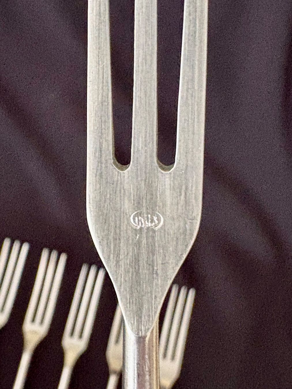 Fourchettes: Farbige Vintage-Fonduegabeln – D'occasion à Oberrieden par pet_n2c2 2