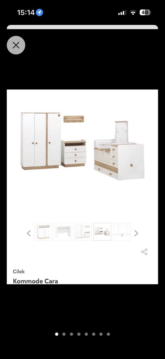 Pfister Commodes: Cilek Kommode Cara Weiss Holz – D'occasion à Zürich par dai_tbt2 5