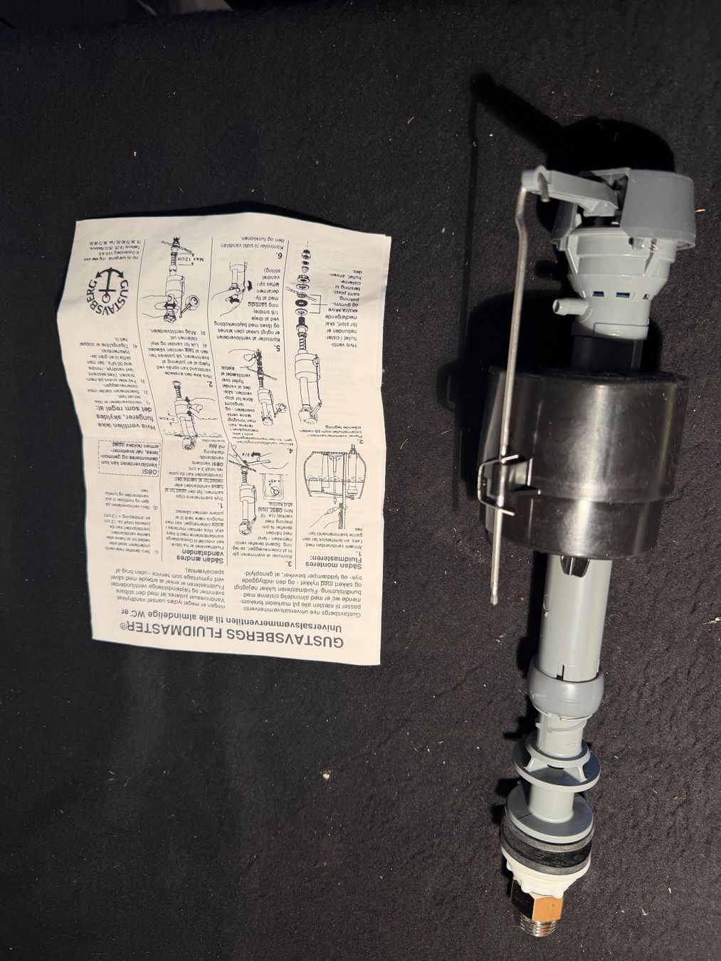 Sonstige Gartengeräte: Gustavsberg Fluidmaster , Schwimmerventil universal – Neu und originalverpackt aus Niederrohrdorf von ledergerber 1
