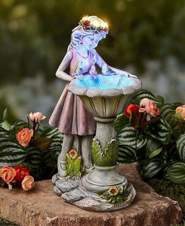 Gartendeko Figuren für Außen Groß Solarleuchte Kaufen auf Ricardo