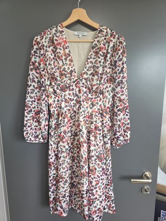 Kleid Morgan bunt gemustert Grösse 40 neuwertig