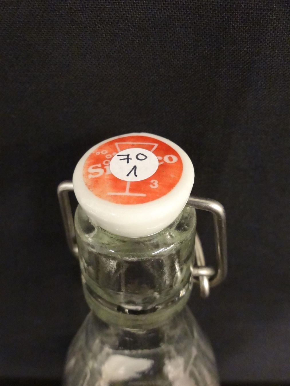 Sinalco Gläser, Krüge & Flaschen: alte Flasche SINALCO 1970 ungeeicht – Gebraucht aus Kerzers von Flaschenposten 9