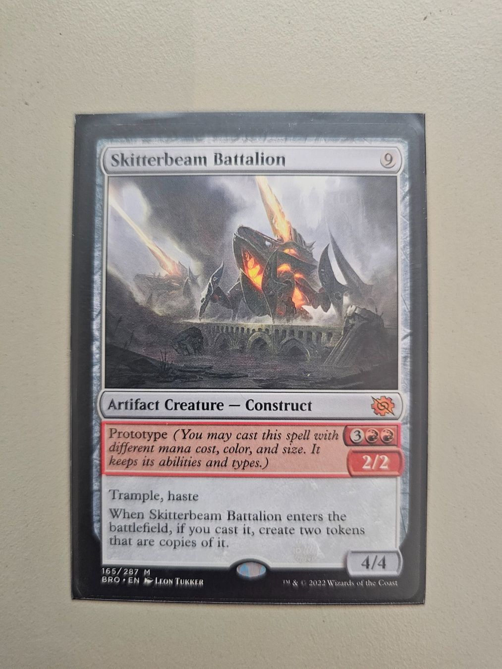 Magic The Gathering Carte collezionabili: Magic the Gathering: Skitterbeam Battalion – Nuovo (secondo la descrizione) da Läufelfingen venduto da struuub92