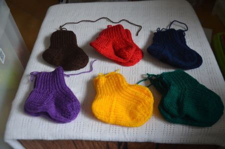 TAILLE 68-74 - BETTSOCKEN NEU 6 PAAR - (L)