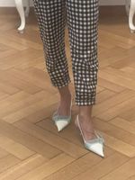 Slingpumps twice neu weiss Grösse 38.5 Made in Italy
