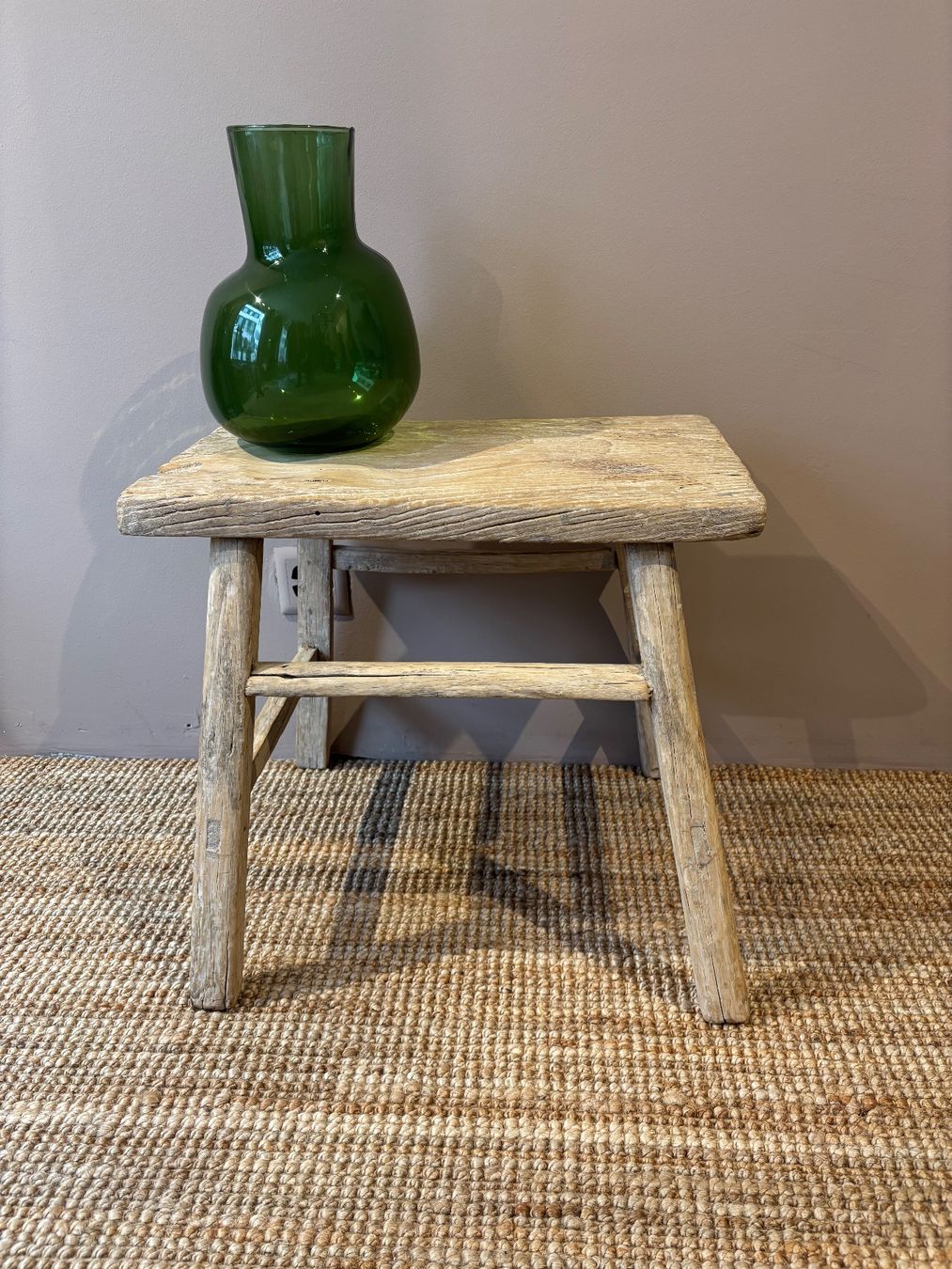 Sgabelli: Grosser Alter Asiatischer Hocker – Usato da Richterswil venduto da 0207lifestyle 1