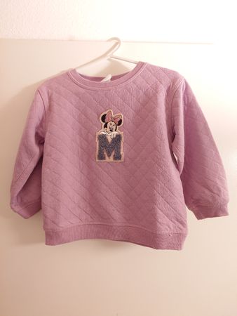 Pullover "Minnie Mouse" lila, Grösse 98