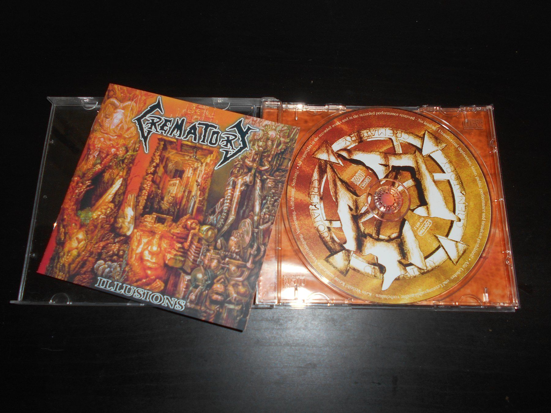 CDs: Crematory – Illusions / 2000 – Gebraucht aus Aarberg von witchhunter01