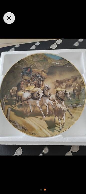 Piatti: Limitierte Edition: Zierteller "Gotthardpost" von 1988! – Usato da Weinfelden venduto da pha_5hg2