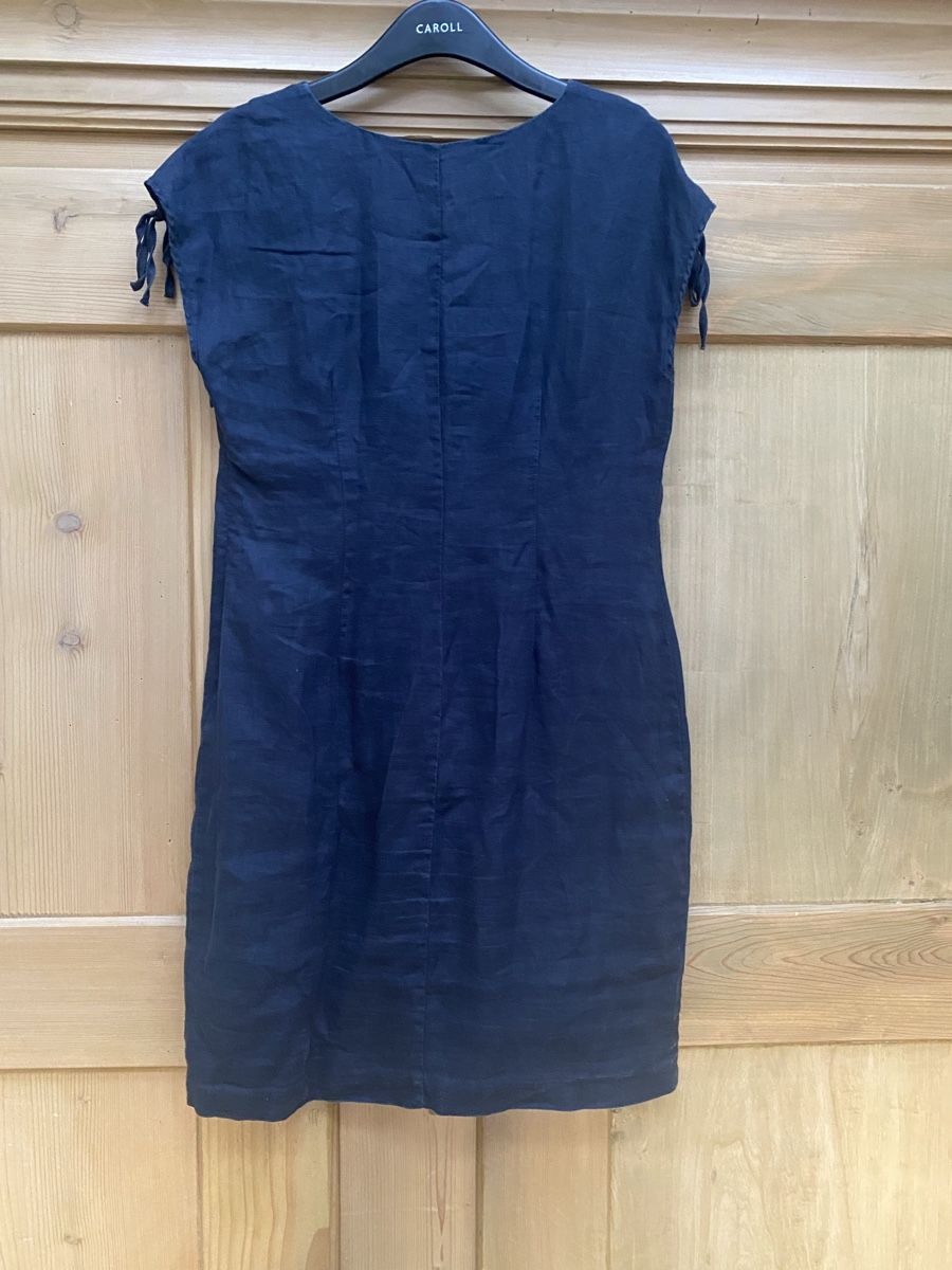 Manor Vestiti: Manor Leinenkleid dunkelblau Gr.38 – Nuovo (secondo la descrizione) da Buochs venduto da H16 6