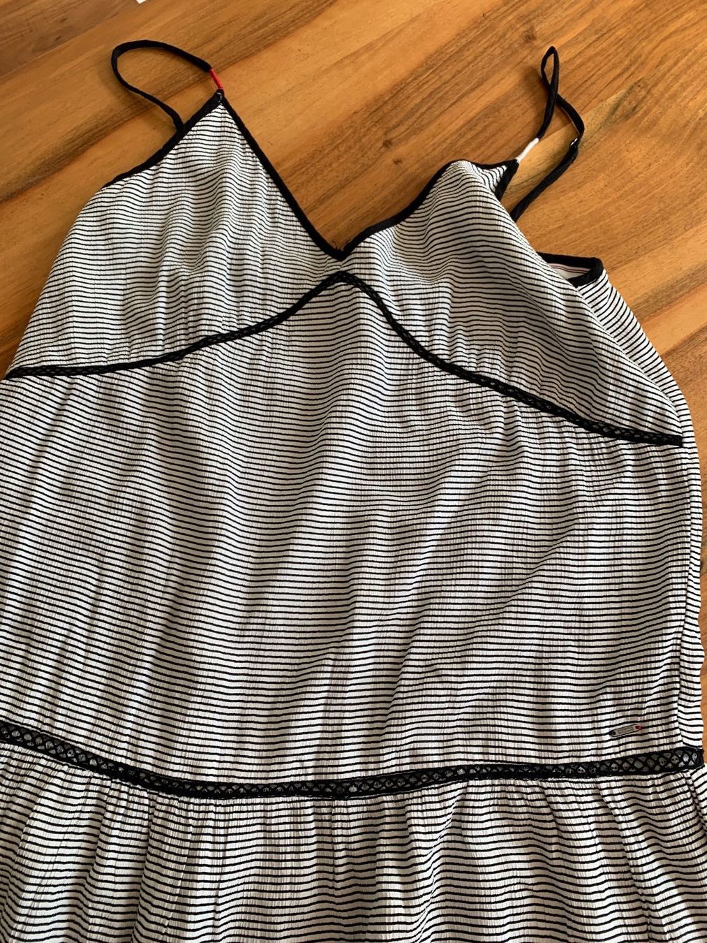 Tommy Hilfiger Vestiti: TOMMY HILFIGER mega Maxikleid mit Spaghetti Trägern Gr. S – Usato da Meiringen venduto da tonicandgin 2