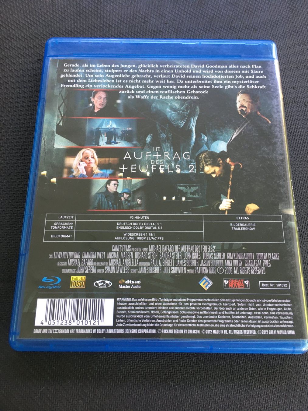Tous les DVDs: Im Auftrag des Teufels 2 [Blu-ray] – D'occasion à St.Gallen par MedienJoe 1