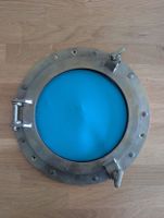 Ancien hublot de bateau laiton 29 cm - cadre pour miroir