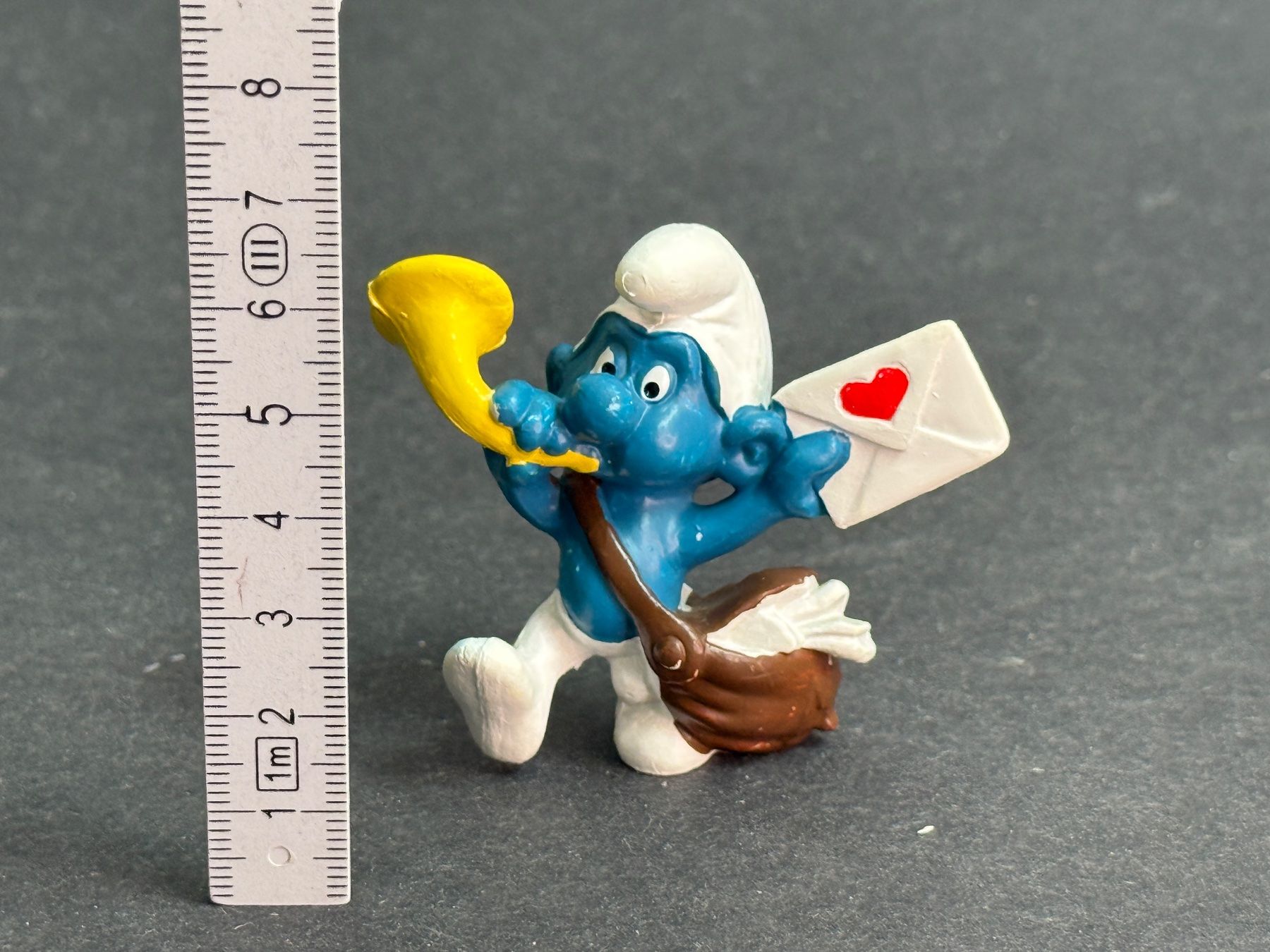 Schleich Statuette: Schlumpf Peyo Briefträger Postbote – Usato da Ennetbaden venduto da mapa05 1