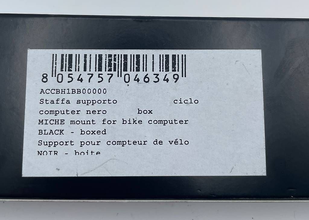 Pezzi di ricambio: Miche Garmin oder Wahoo Computer Mount Halter 45g – Nuovo e nell'imballaggio originale da Zürich venduto da fritz-ost 1