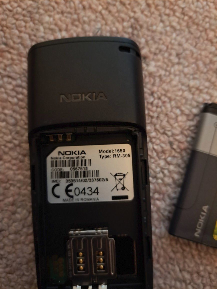 Nokia Telefoni cellulari / Smartphones: Nokia 1650 – Usato da Hochdorf venduto da Talisker30 2