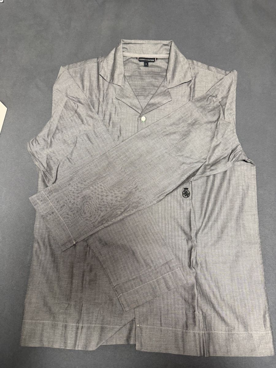 Tommy Hilfiger Pigiami: Pyjama Tommy Hilfiger grau Grösse S neu – Nuovo e nell'imballaggio originale da Elsau venduto da TDrazz_881 4