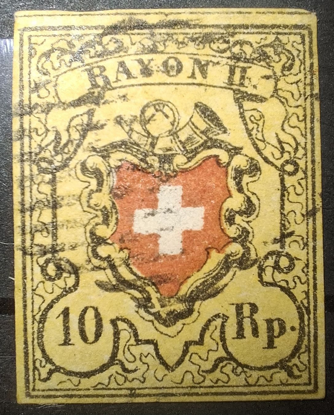 Tutti i francobolli: Rayon 16II Typ 3 D - LO II  – Usato da Balgach venduto da SIMEON27