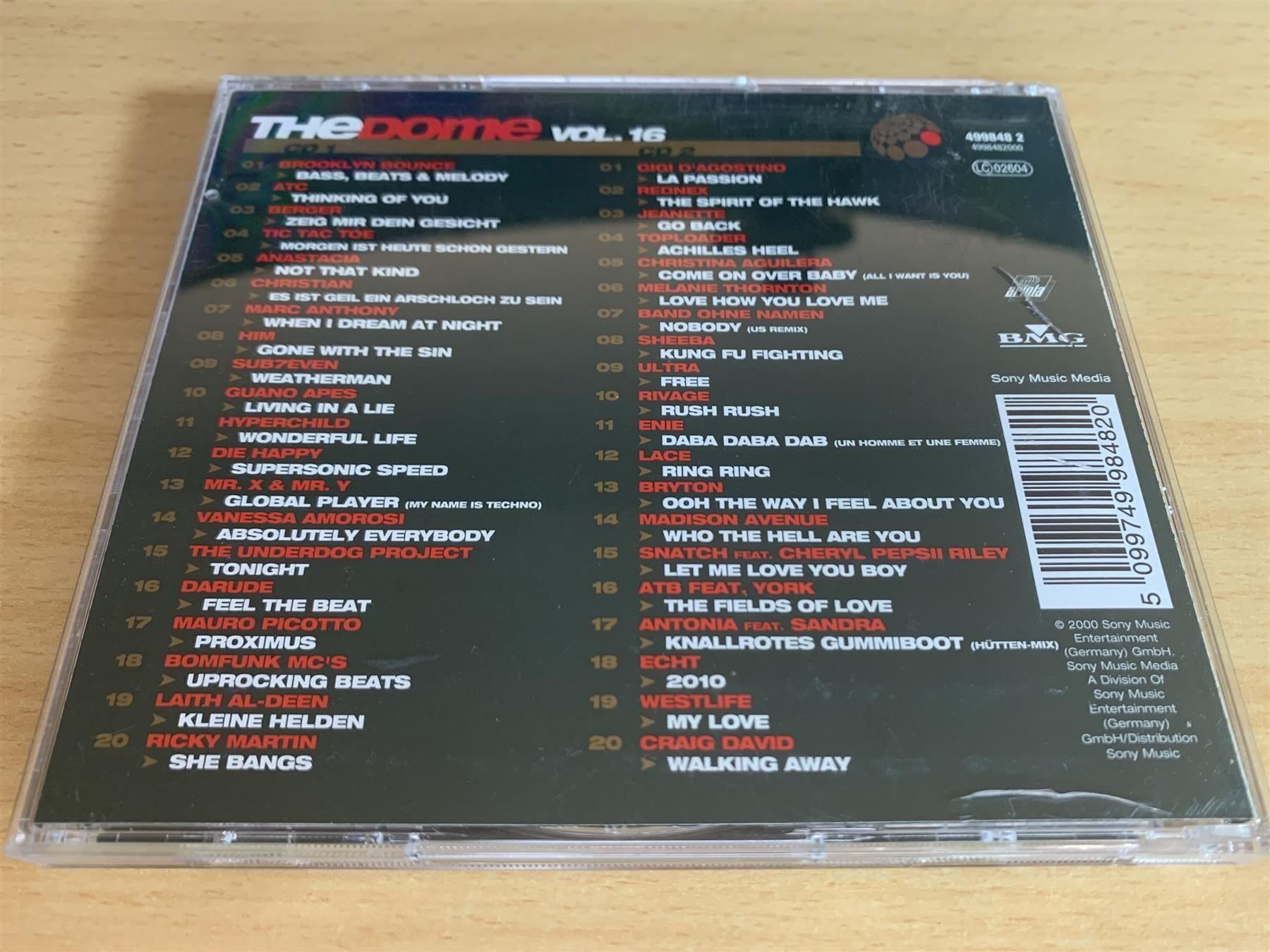 CD: The Dome 16 - 2 CD – Usato da Rikon im Tösstal venduto da Alpenmutz 1