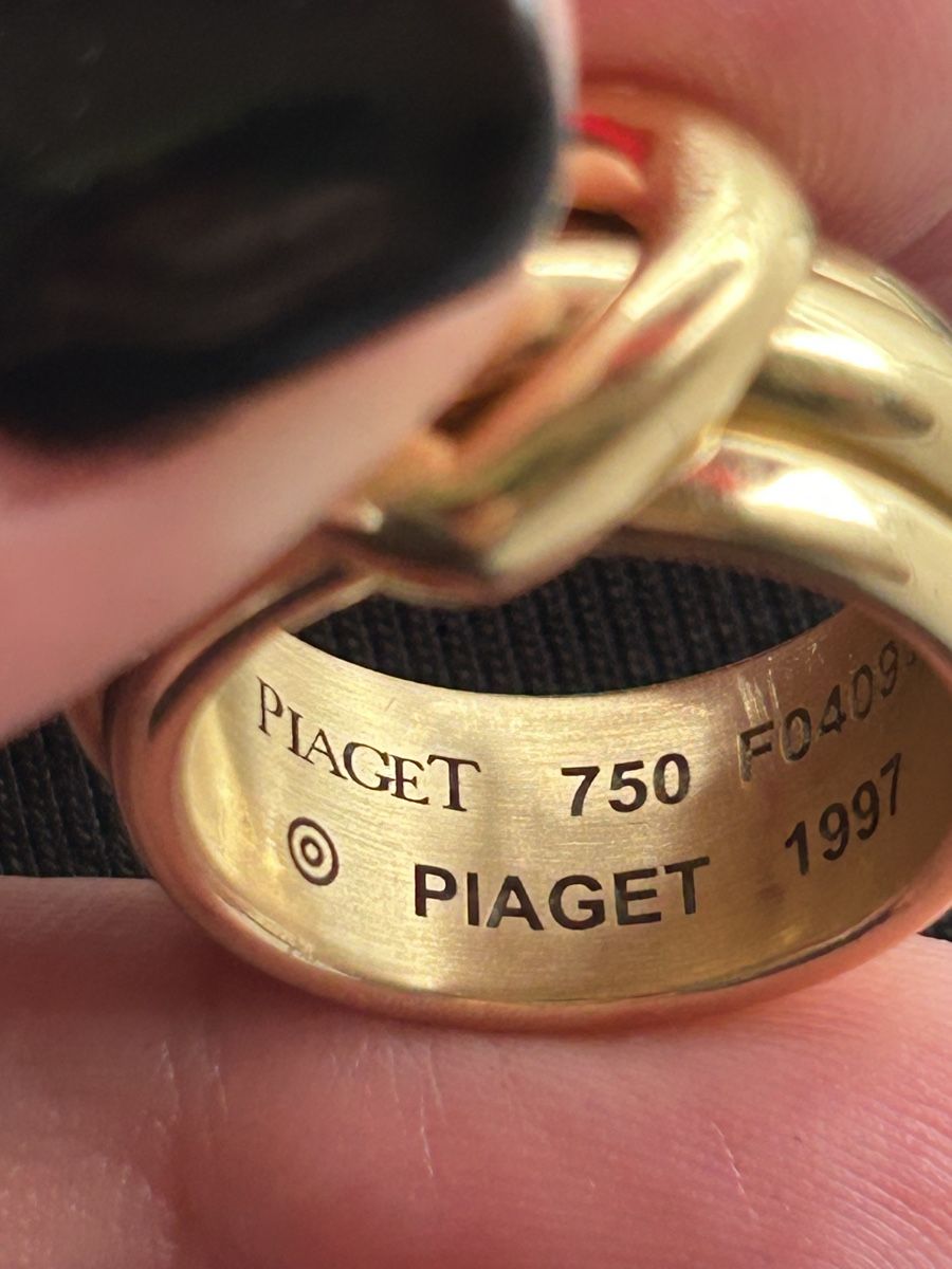 Piaget Anelli: Piaget Gelbgold Ring mit Diamant – Usato da Basel venduto da David_2019 5