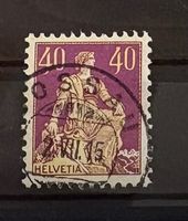 Helvetia mit Schwert Vollstempel SBK 112