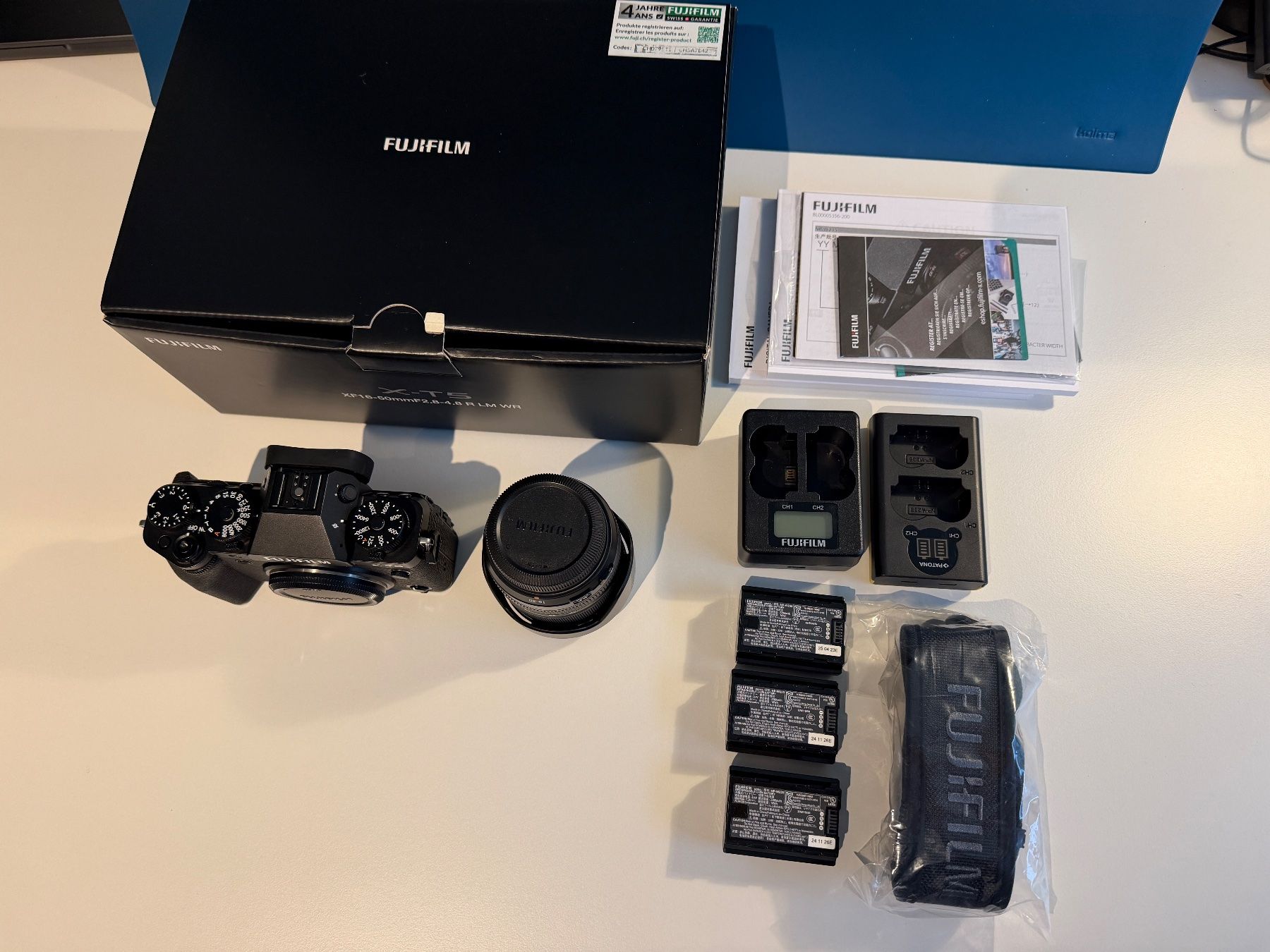 Fuji X-T5 Kit mit 16-5o & Zubehör (D'occasion) à Bottmingen pour CHF ...
