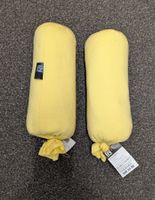 2 Fixleintücher gelb originalverpackt 90-100 x 190-200