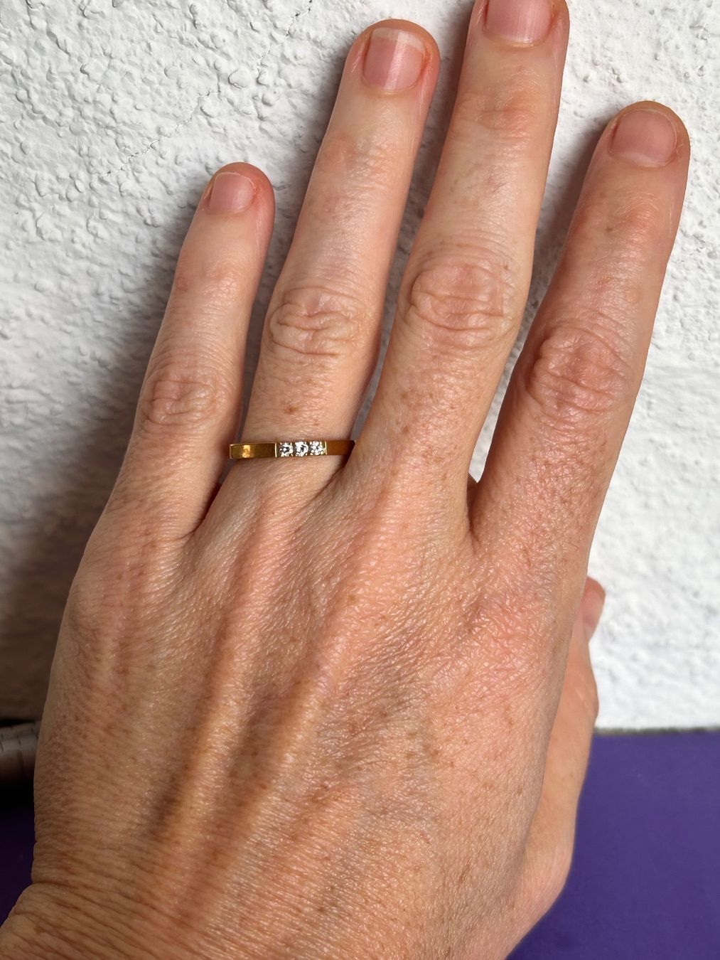 Anelli: Goldring Caro 3 Brillanten (56) – Usato da Dittingen venduto da Bellevista 3