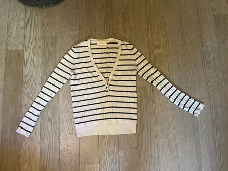 Gilet xs Sezane 50%coton 50 % laine,  jamais porté