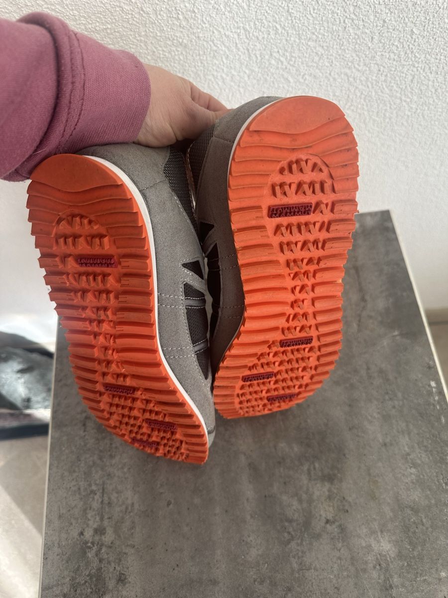 Mammut Scarpe da uomo: Mammut Trailrunning Schuhe, Grau/Orange, Grösse 44 – Usato da Uzwil venduto da Calla03 2