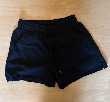 Schwarze Joghing Shorts