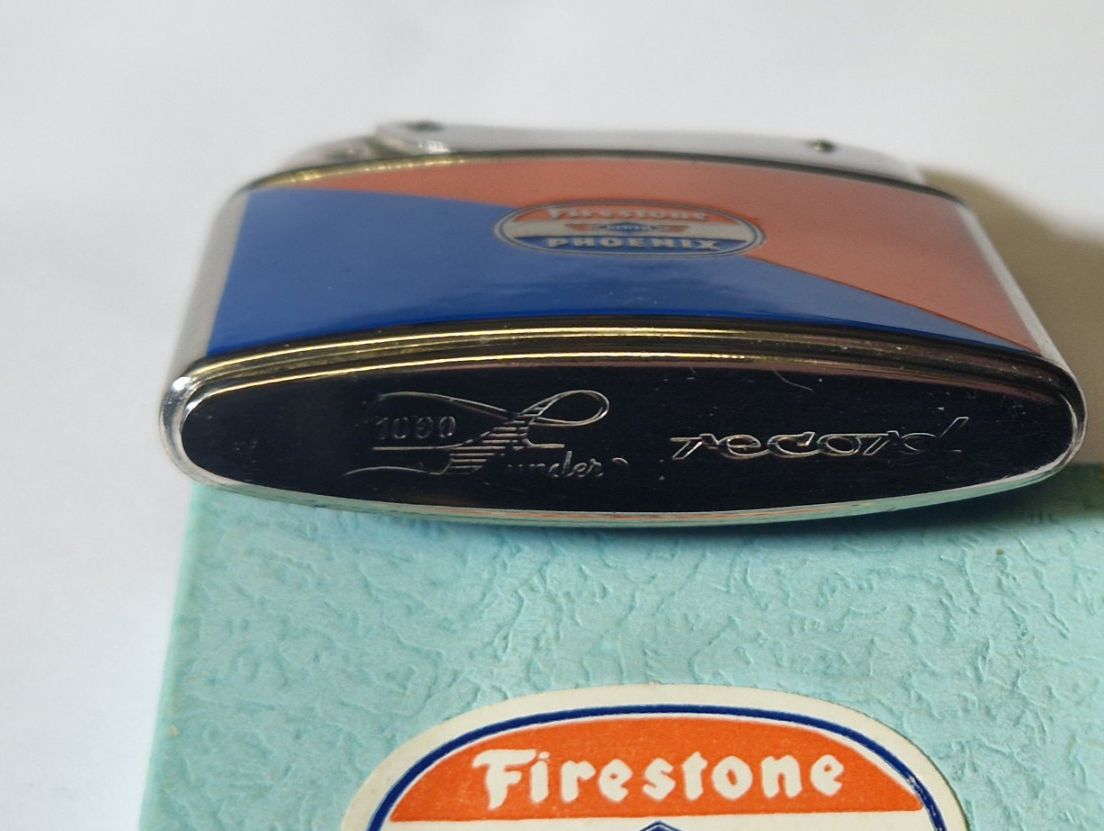 Accendini: Seltenes Firestone Phoenix Record 1000 Feuerzeug – Nuovo (secondo la descrizione) da Zürich venduto da spin23 3