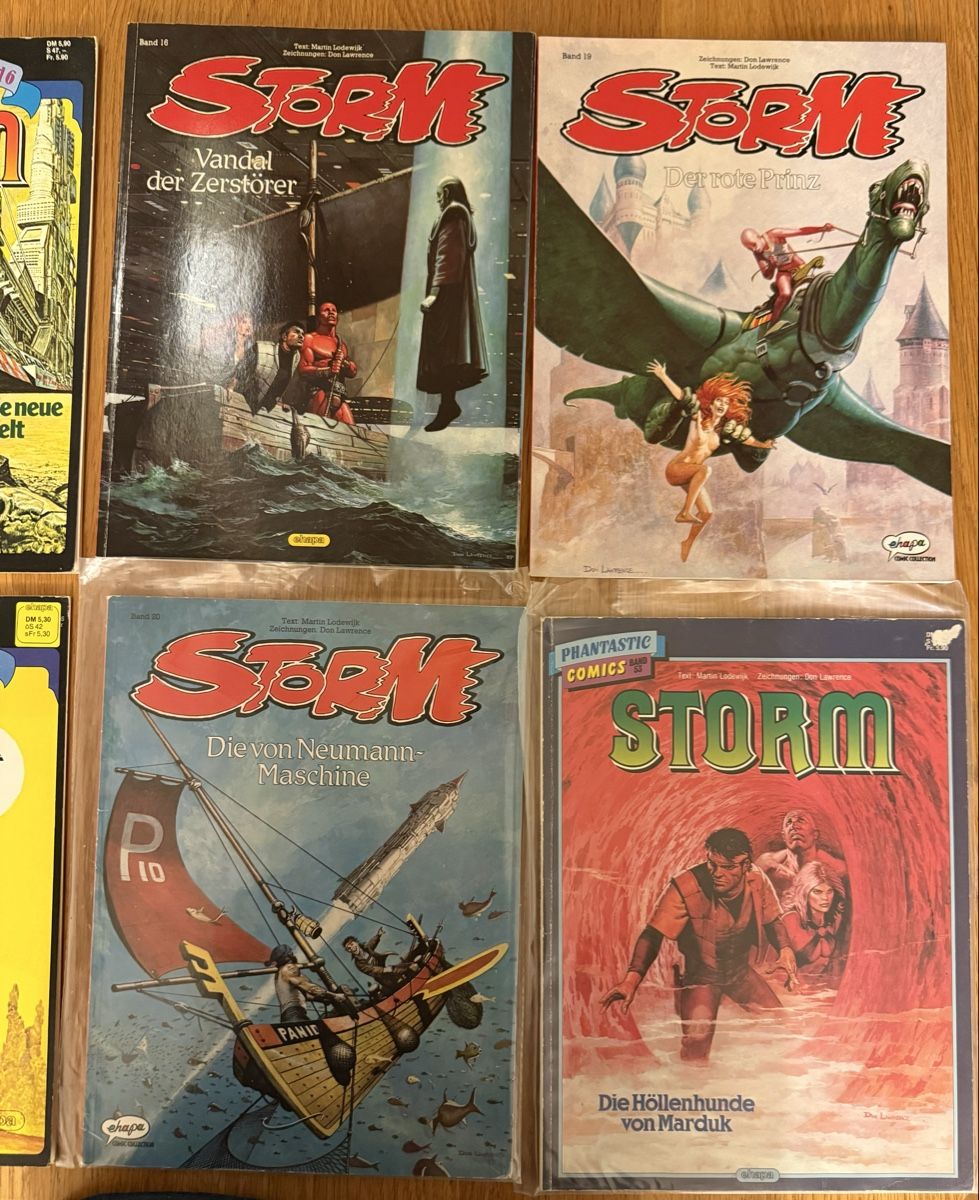 Comics: 8 STORM Comics - Science Fiction Fantasy – Gebraucht aus zürich von greenmodul 2