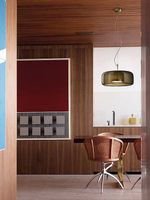 Lampe suspendue Jube 38cm en verre de Murano