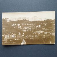 1923, ST.GALLEN SG mit Säntis, antike Ansichtskarte