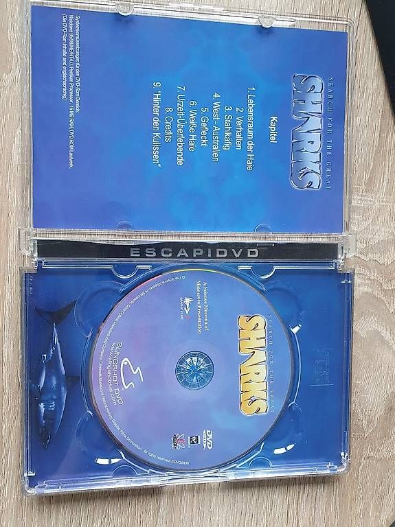 Tutti i DVDs: Search for the great Sharks DVD – Usato da Alpnach Dorf venduto da simtok77 2