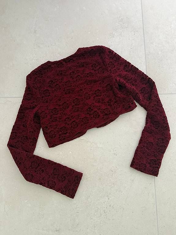 Giacche: Bordeaux Cardigan NEU Gr. XS – Usato da Merlischachen venduto da GlamGarb 4